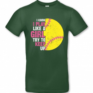 I Know I Play Like A Girl Try To Keep Up – Bild 2
