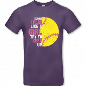 I Know I Play Like A Girl Try To Keep Up – Bild 3