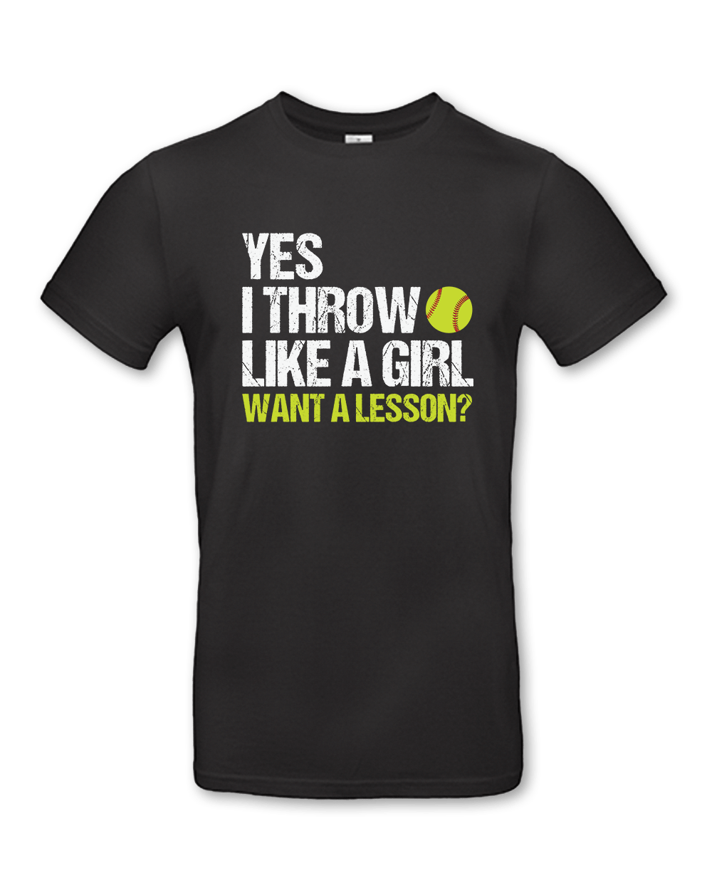 Yes I Throw Like A Girl Want A Lesson – Bild 1