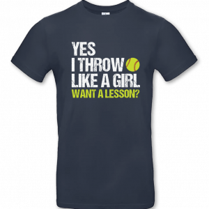 Yes I Throw Like A Girl Want A Lesson – Bild 4
